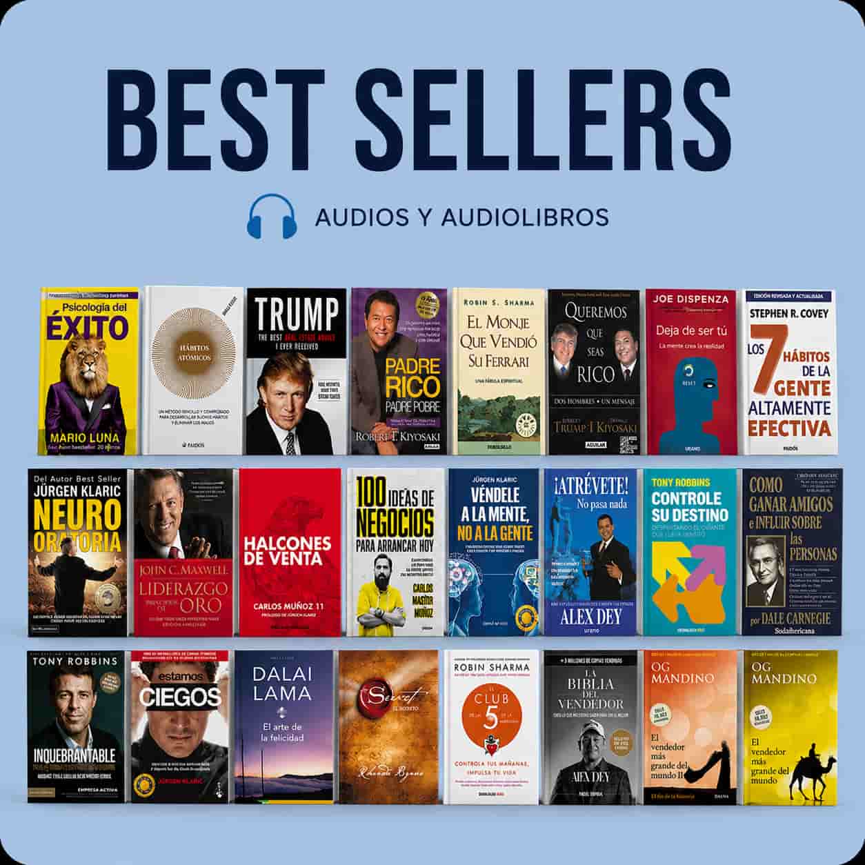 Biblioteca de best sellers